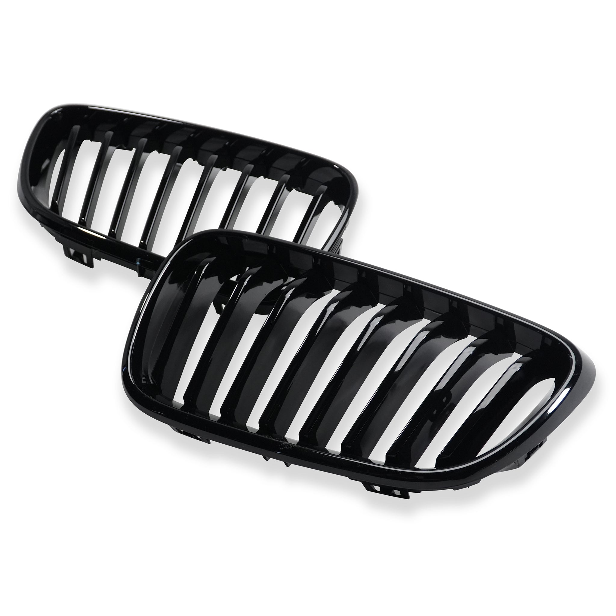 Exon Gloss Black Single Slat Grille for BMW 2-Series inc. M235i M240i F22/F23