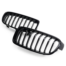 Exon Gloss Black Single Slat Grille for BMW 3-Series F30 - MODE Auto Concepts