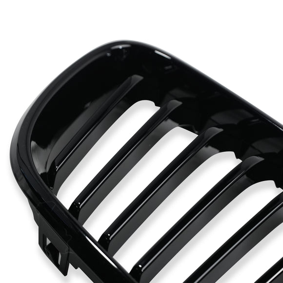 Exon Gloss Black M3/M4 Style Twin Slat Grille for BMW 2-Series F22/F23 - MODE Auto Concepts