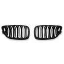 Exon Gloss Black M3/M4 Style Twin Slat Grille for BMW 2-Series F22/F23 - MODE Auto Concepts