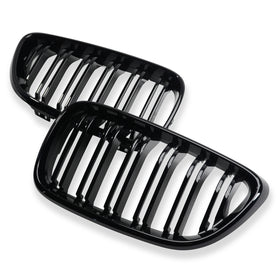 Exon Gloss Black M3/M4 Style Twin Slat Grille for BMW 2-Series F22/F23 - MODE Auto Concepts