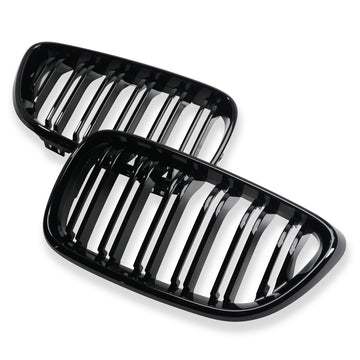 Exon Gloss Black M3/M4 Style Twin Slat Grille for BMW 2-Series F22/F23 - MODE Auto Concepts