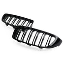 Exon Gloss Black M3/M4 Style Twin Slat Grille for BMW 4-Series F32 - MODE Auto Concepts