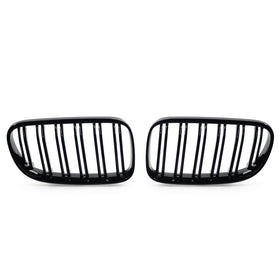 Exon Gloss Black M3 Style Twin Slat Grille for BMW 3-Series E92 E93 LCI - MODE Auto Concepts