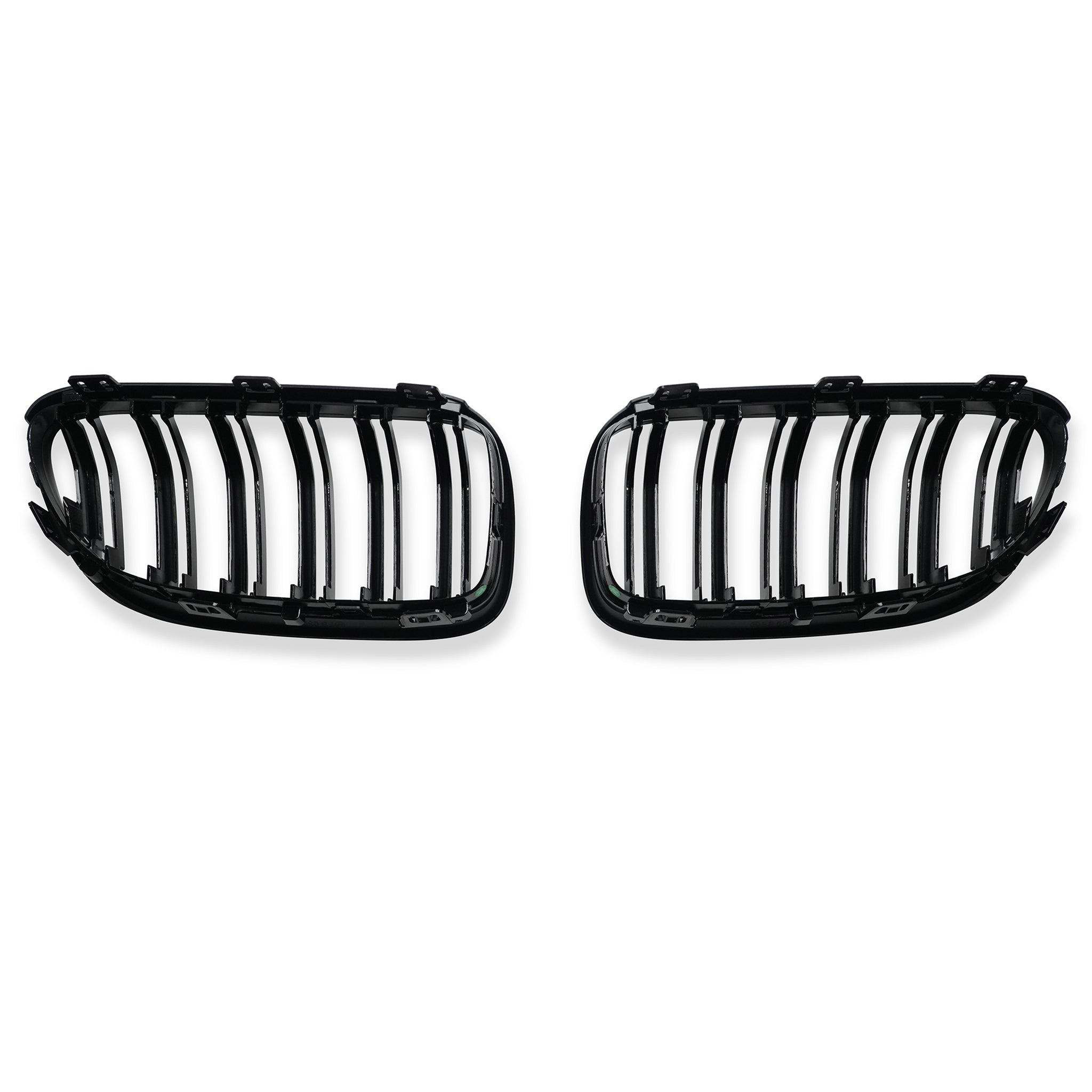 Exon Gloss Black M3 Style Twin Slat Grille for BMW 3-Series E92 E93 (LCI)