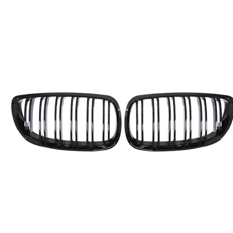 Exon Gloss Black M3 Style Twin Slat Grille for BMW M3 E90 E92 E93 & 3-Series E92 E93 - MODE Auto Concepts