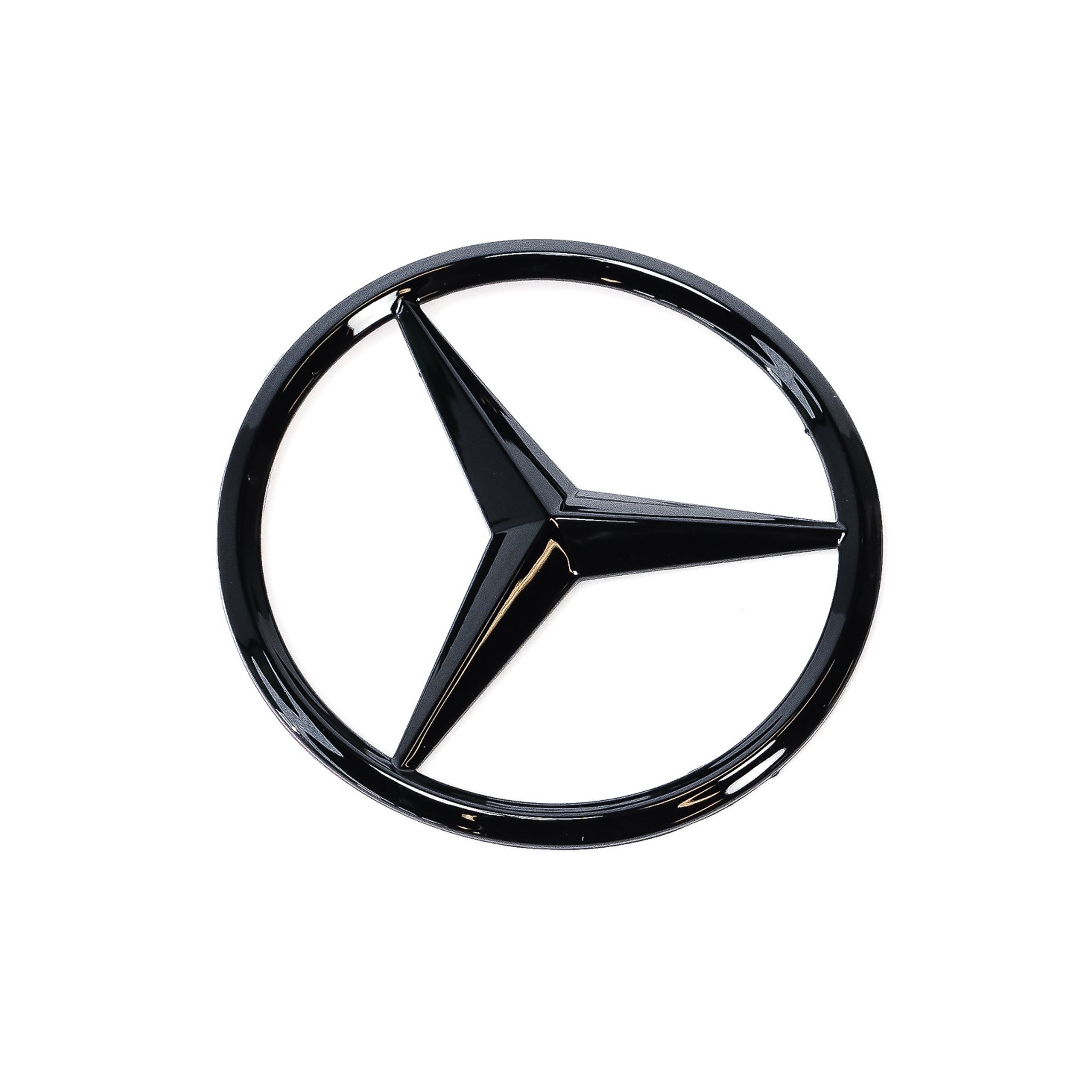 Exon Gloss Black Mercedes-Benz Style Star Rear Trunk Badge Emblem for Mercedes-Benz AMG GLC-Class GLC43 GLC63 S