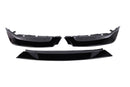 Exon Gloss Black MHC Style Front Splitter set (3-Pieces) for BMW M2 G87 - MODE Auto Concepts