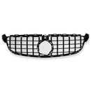 Exon Gloss Black Panamericana GT Style Grille for Mercedes Benz C63/C63s AMG (W205) Facelift (19-22) - MODE Auto Concepts