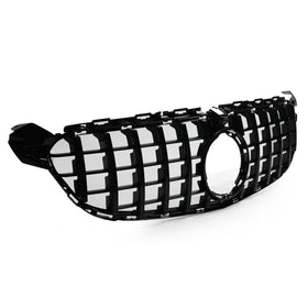 Exon Gloss Black Panamericana GT Style Grille for Mercedes Benz C63/C63s AMG (W205) Facelift (19-22) - MODE Auto Concepts