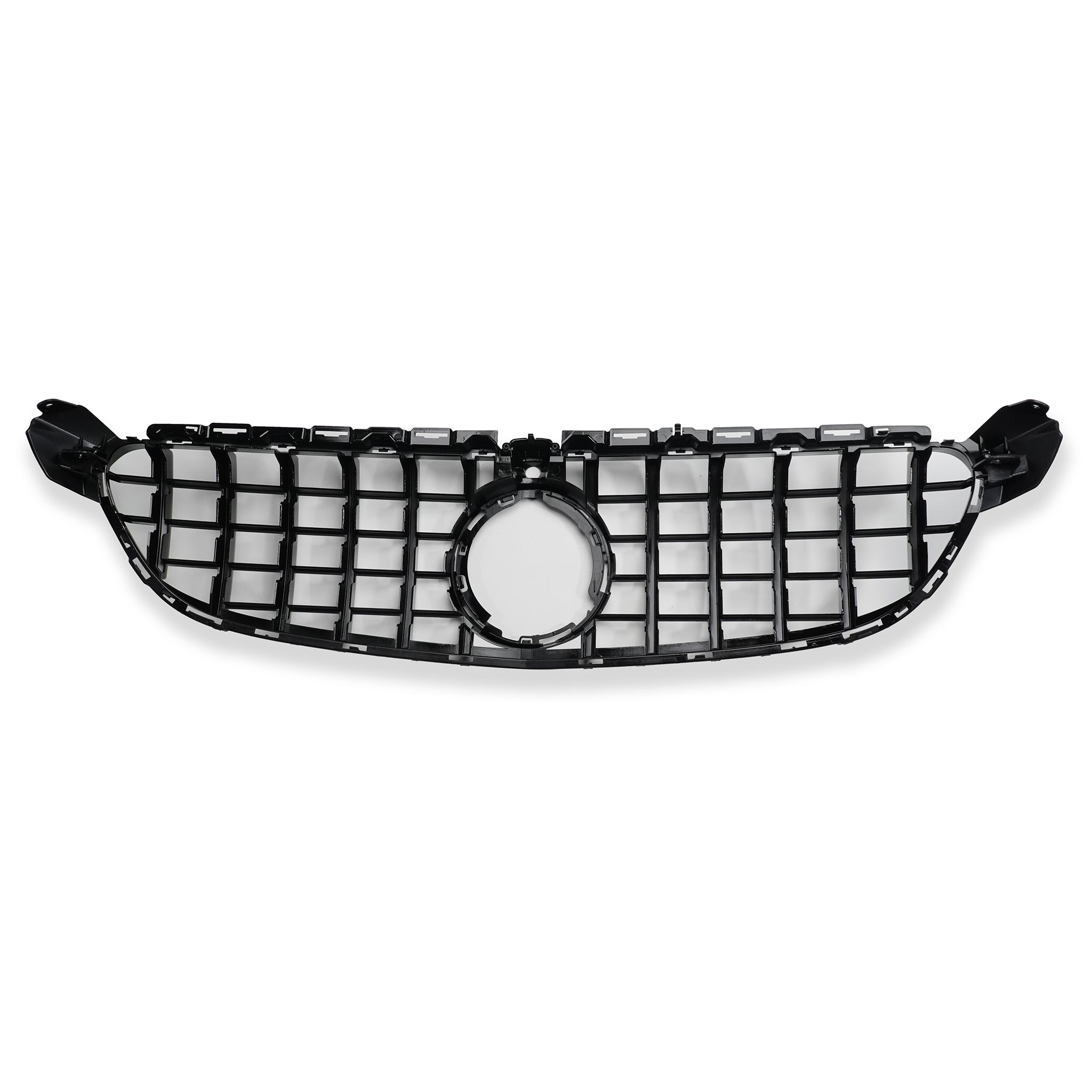 Exon Gloss Black Panamericana GT Style Grille for Mercedes Benz C63/C63s AMG (W205) Facelift (19-22)