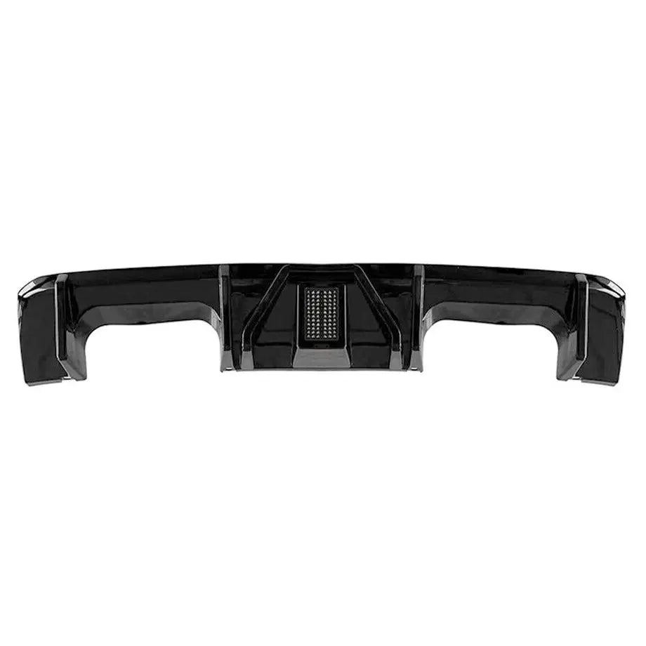 Exon Gloss Black Rear Diffuser w. Motorsport / F1 Style LED 3rd Brake Light for BMW M3 G80 G81 & M4 G82 G83 - MODE Auto Concepts