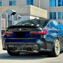 Exon Gloss Black Rear Diffuser w. Motorsport / F1 Style LED 3rd Brake Light for BMW M3 G80 G81 & M4 G82 G83 - MODE Auto Concepts