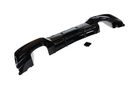 Exon Gloss Black Rear Diffuser w. Quad Outlet for BMW 1-Series 114i 116i 118i 125i M135i F20 M-Sport Pre-LCI - MODE Auto Concepts