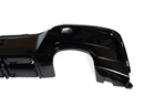 Exon Gloss Black Rear Diffuser w. Quad Outlet for BMW 1-Series 114i 116i 118i 125i M135i F20 M-Sport Pre-LCI - MODE Auto Concepts