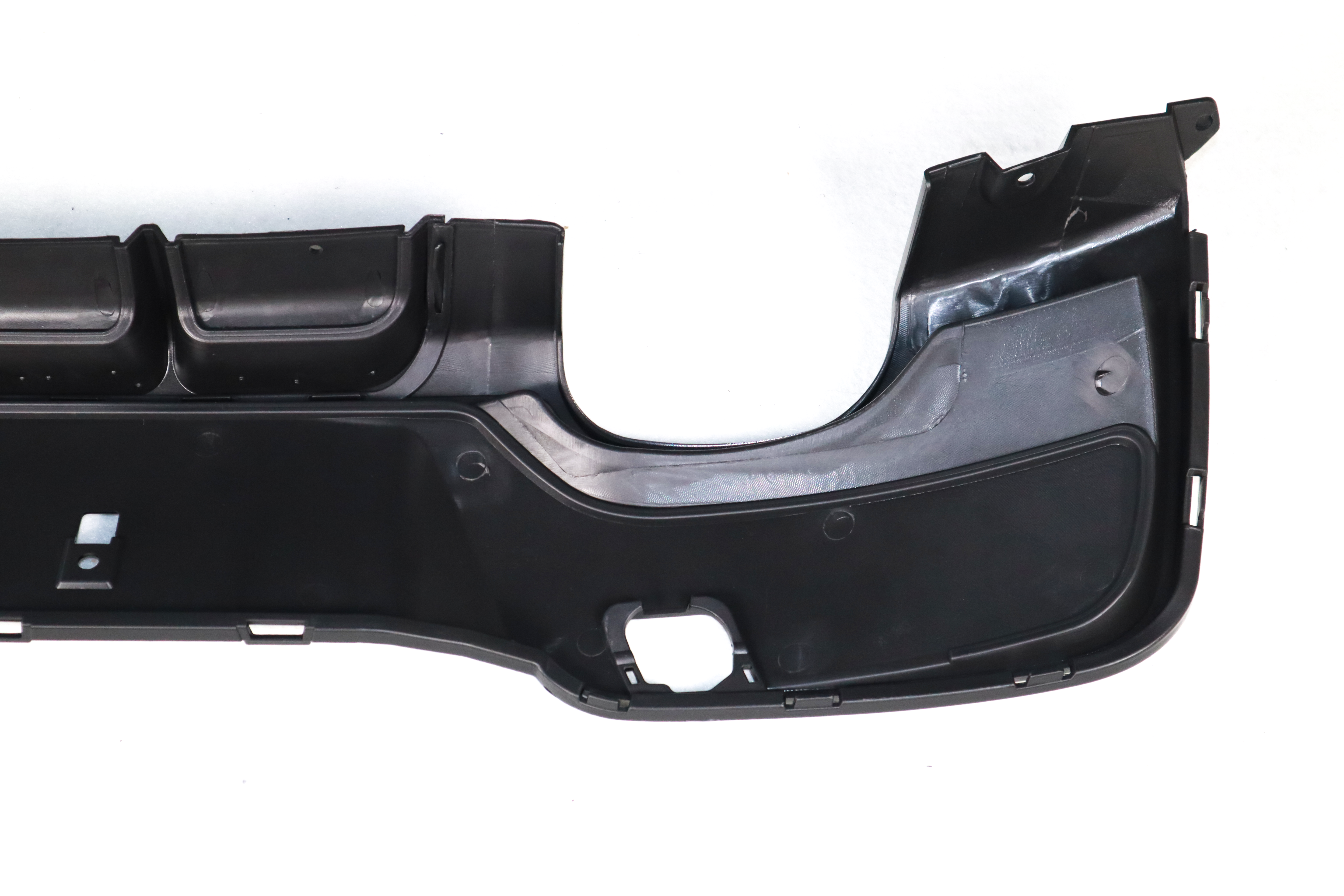 Exon Gloss Black Rear Diffuser w. Quad Outlet for BMW 1-Series 114i 116i 118i 125i M135i F20 M-Sport Pre-LCI
