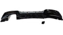 Exon Gloss Black Rear Diffuser w. Single Outlet for BMW 1-Series 114i 116i 118i 125i F20 M-Sport Pre-LCI - MODE Auto Concepts