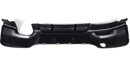 Exon Gloss Black Rear Diffuser w. Single Outlet for BMW 1-Series 114i 116i 118i 125i F20 M-Sport Pre-LCI