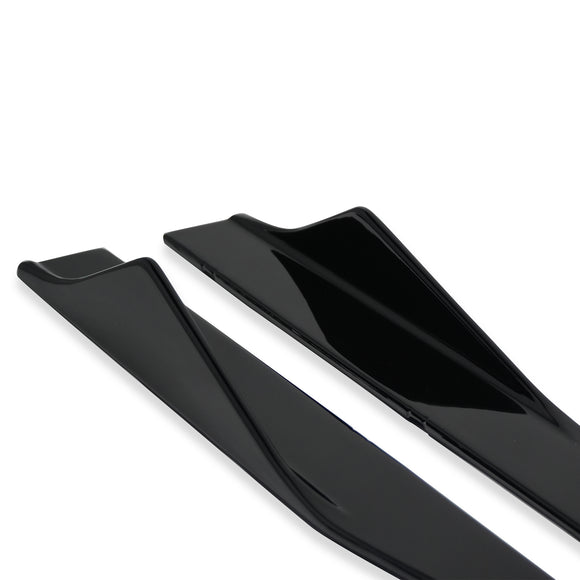 Exon Gloss Black Side Splitters for BMW M2 F87 inc. Competition - MODE Auto Concepts
