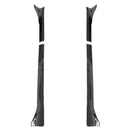 Exon Gloss Black Side Splitters for Tesla Model Y inc. Performance PYD (2022-2024)-1