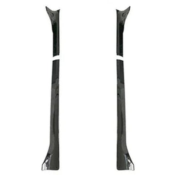 Exon Gloss Black Side Splitters for Tesla Model Y inc. Performance PYD (2022-2024)