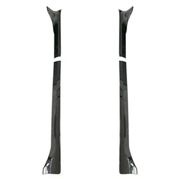 Exon Gloss Black Side Splitters for Tesla Model Y inc. Performance PYD (2022-2024)