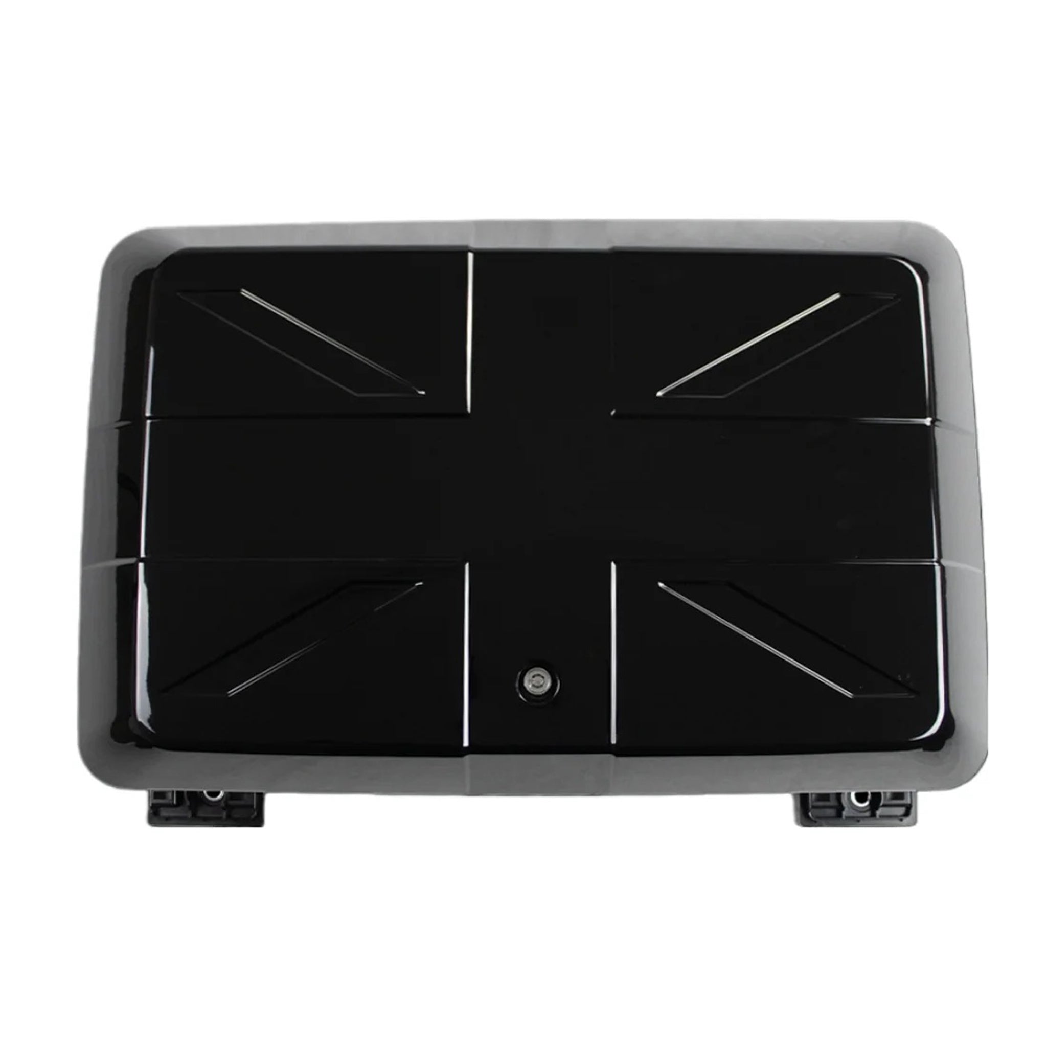 Exon Gloss Black Union Jack Side Tool Box for Land Rover Defender 90 110 L663 2019-present