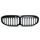 Exon Gloss Black Single Slat Grille for BMW 1-Series F40 (2019-present) - MODE Auto Concepts