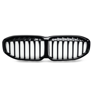 Exon Gloss Black Single Slat Grille for BMW 1-Series F40 (2019-present) - MODE Auto Concepts