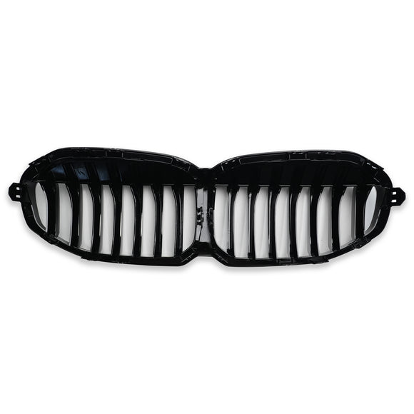Exon Gloss Black Single Slat Grille for BMW 1-Series F40 (2019-present) - MODE Auto Concepts