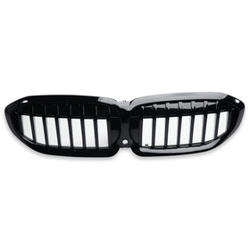 Exon Gloss Black Single Slat Grille for BMW 3-Series inc. 320i 330i M340i G20 G21 G28 (2018-2022) - MODE Auto Concepts