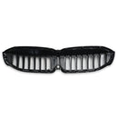 Exon Gloss Black Single Slat Grille for BMW 3-Series inc. 320i 330i M340i G20 G21 G28 (2018-2022) - MODE Auto Concepts