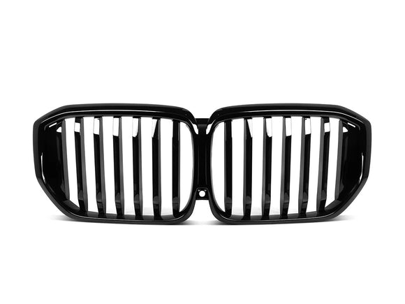 Exon Gloss Black Single Slat Grille for BMW X5 G05 LCI 2024-present - MODE Auto Concepts