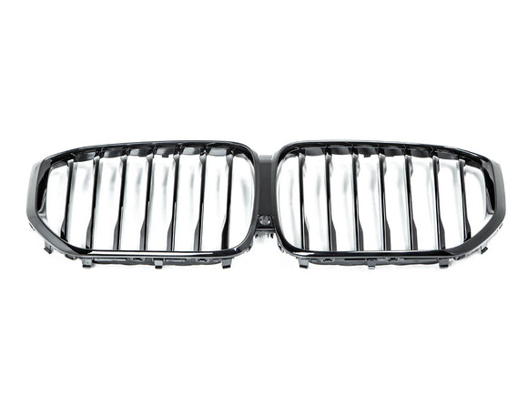 Exon Gloss Black Single Slat Grille for BMW X5 G05 Pre-LCI 2019-2023 - MODE Auto Concepts