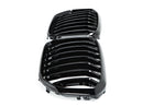 Exon Gloss Black Single Slat Grille for BMW X5 G05 Pre-LCI 2019-2023 - MODE Auto Concepts