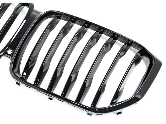 Exon Gloss Black Single Slat Grille for BMW X5 G05 Pre-LCI 2019-2023 - MODE Auto Concepts