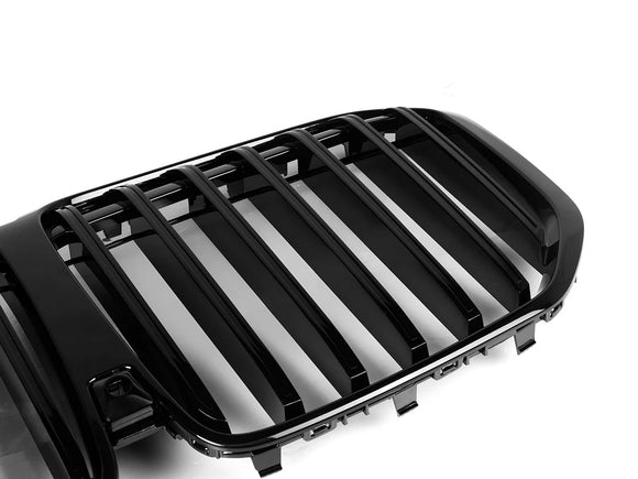 Exon Gloss Black Single Slat Grille for BMW X7 G07 LCI 2023-present - MODE Auto Concepts