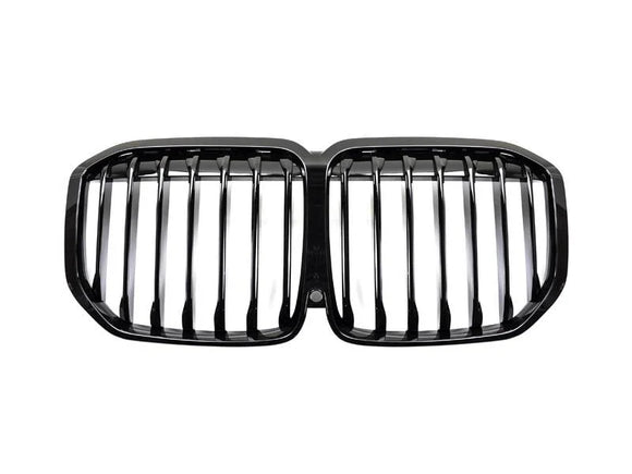 Exon Gloss Black Single Slat Grille for BMW X7 G07 Pre-LCI 2018-2022 - MODE Auto Concepts