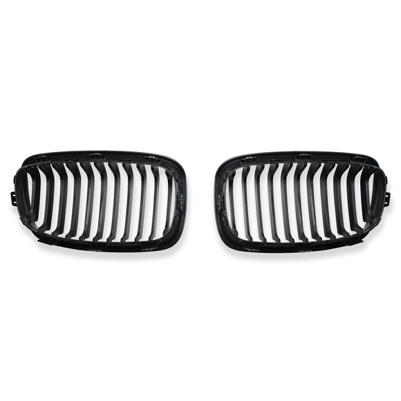 Exon Gloss Black Single Slat Grille for BMW 1-Series F20/F21 Pre-LCI (2011-2015) - MODE Auto Concepts