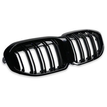 Exon Gloss Black Twin Slat Grille for BMW 1-Series F40 (2019-present) - MODE Auto Concepts