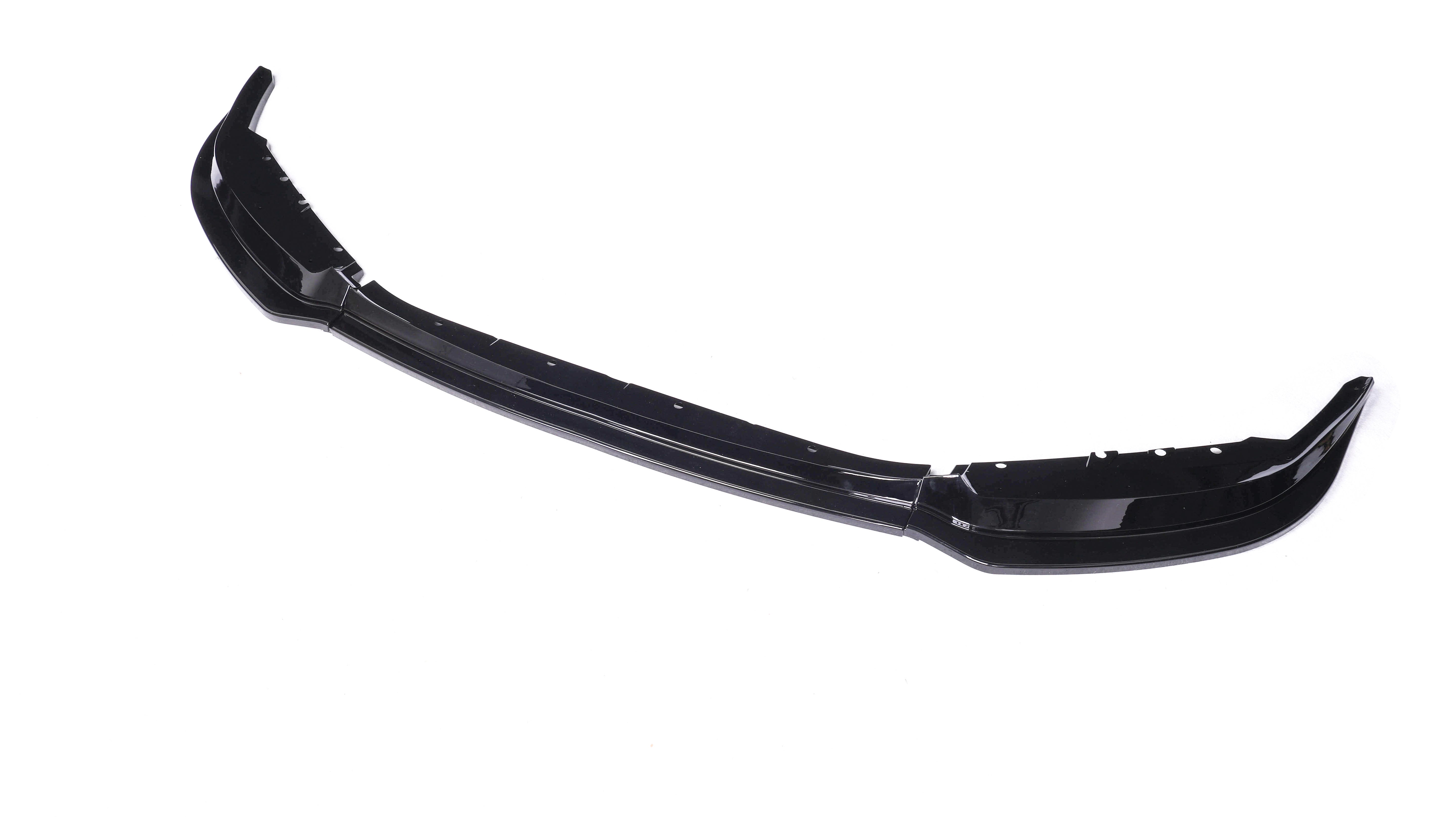 Exon Gloss Black V Style Front Splitter set (3-Pieces) for BMW M2 G87