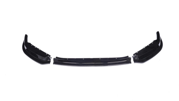 Exon Gloss Black V Style Front Splitter set (3-Pieces) for BMW M2 G87 - MODE Auto Concepts