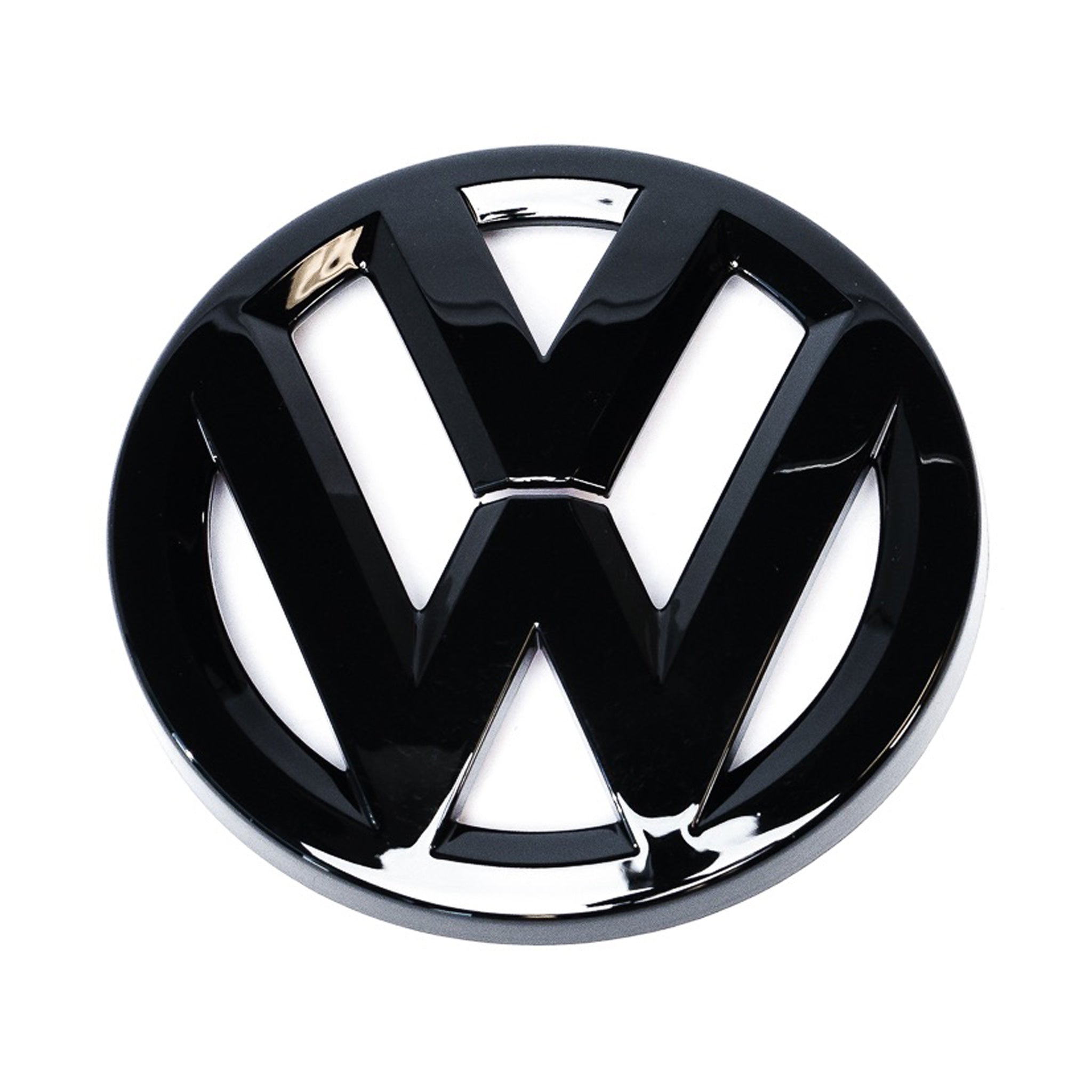 Exon Gloss Black VW Grille & Trunk Badge Emblem Overlay Combo for VW Golf MK7.5 GTI R