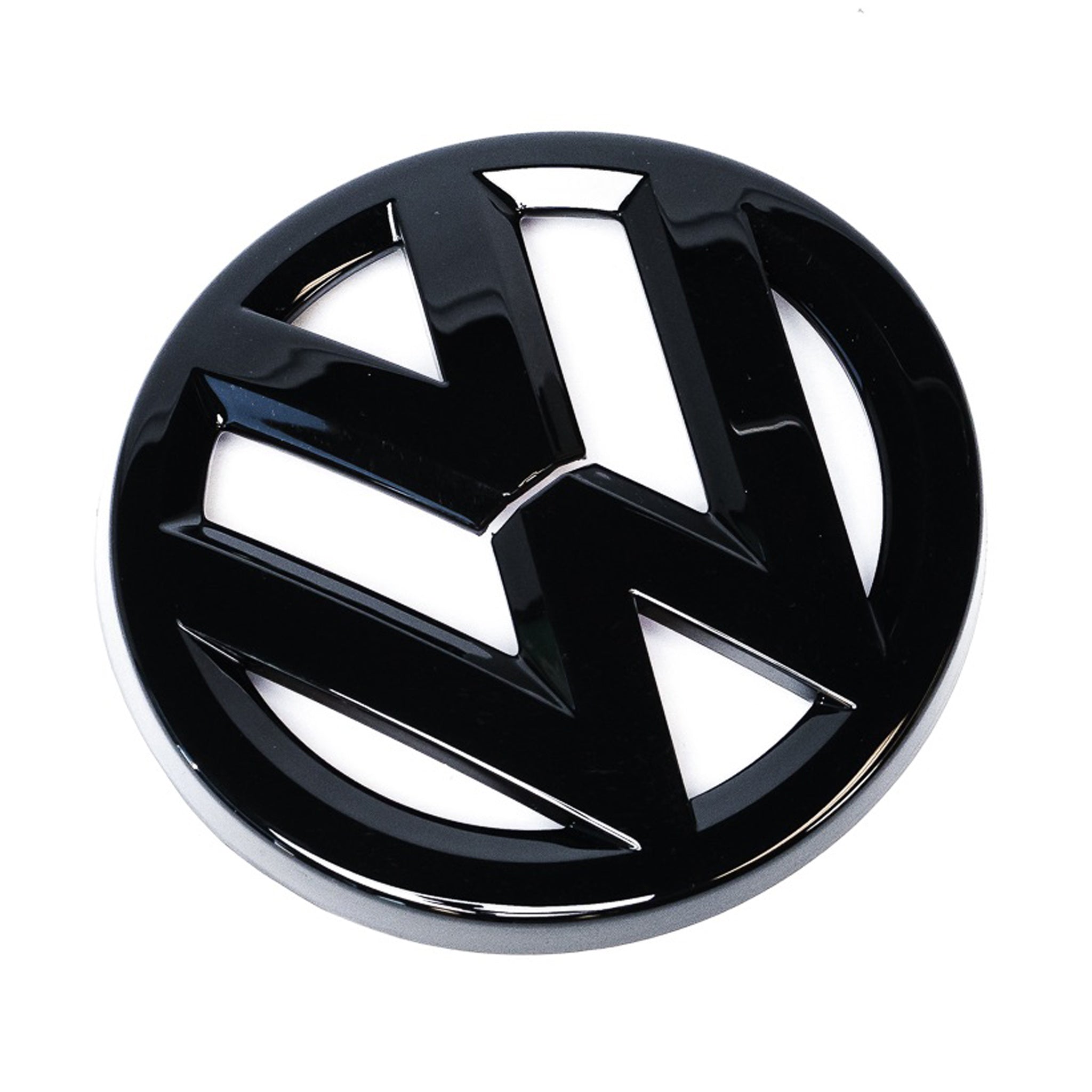 Exon Gloss Black VW Grille & Trunk Badge Emblem Overlay Combo for VW Golf MK7.5 GTI R