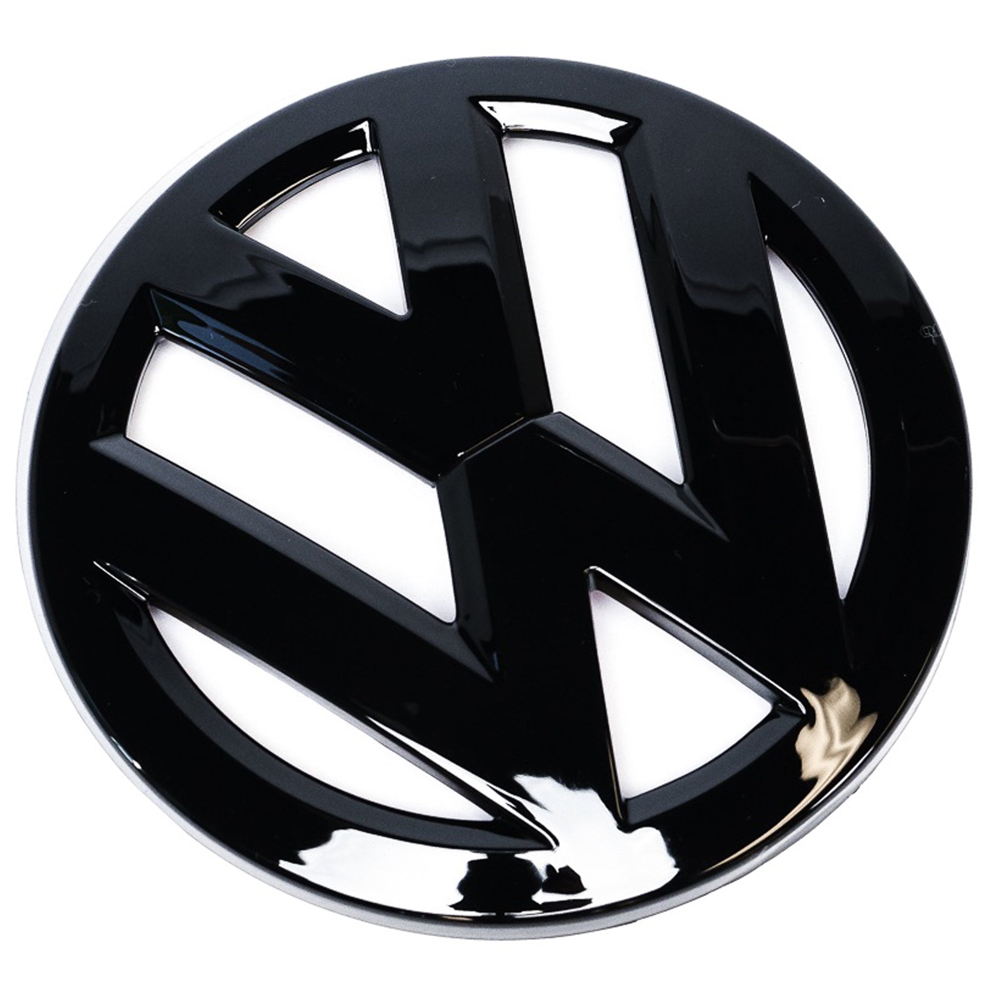 Exon Gloss Black VW Grille & Trunk Badge Emblem Overlay Combo for VW Golf MK7.5 GTI R