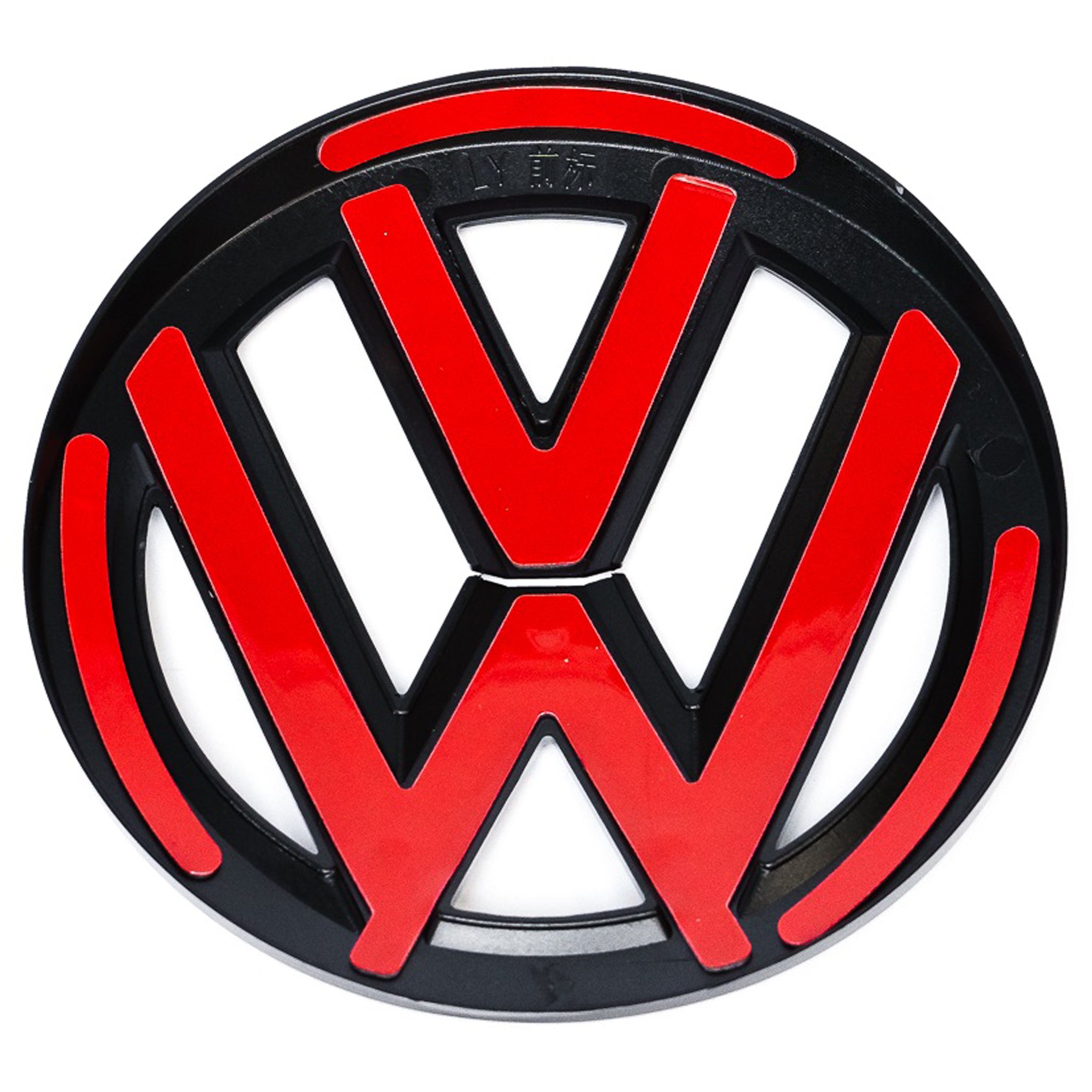 Exon Gloss Black VW Grille & Trunk Badge Emblem Overlay Combo for VW Golf MK7.5 GTI R