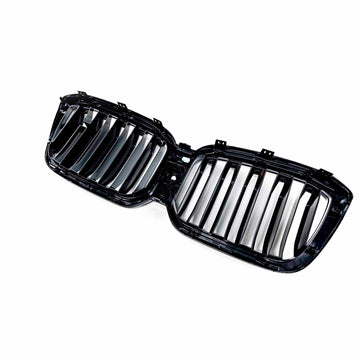 Exon Gloss Black X3M/X4M M Style Twin Slat Grille for BMW X3 LCI G01 & X4 LCI G02 - MODE Auto Concepts