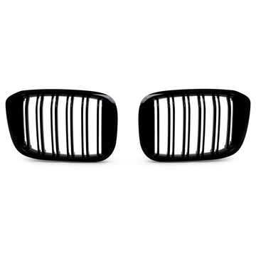 Exon Gloss Black X3M/X4M M Style Twin Slat Grille for BMW X3 G01 & X4 G02 - MODE Auto Concepts
