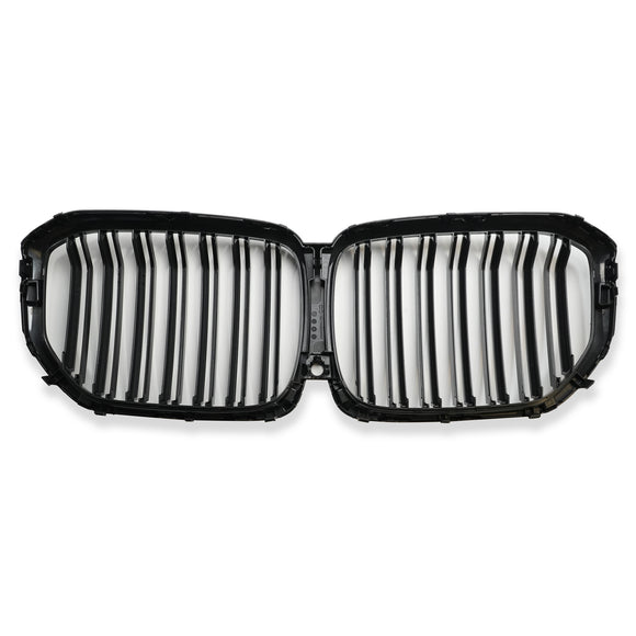 Exon Gloss Black X5M M Style Twin Slat Grille for BMW X5 G05 Pre-LCI 2019-2023 - MODE Auto Concepts
