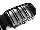 Exon Gloss Black X5M M Style Twin Slat Grille for BMW X5 G05 LCI 2024-present - MODE Auto Concepts